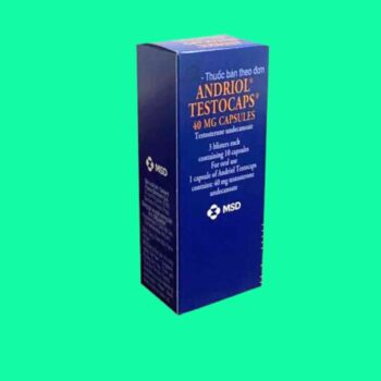Andriol Testocaps 4 Thuốc Andriol Testocaps 40mg