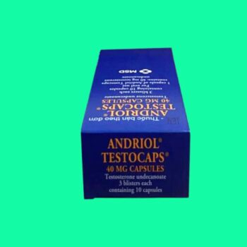 Andriol Testocaps 5 Thuốc Andriol Testocaps 40mg