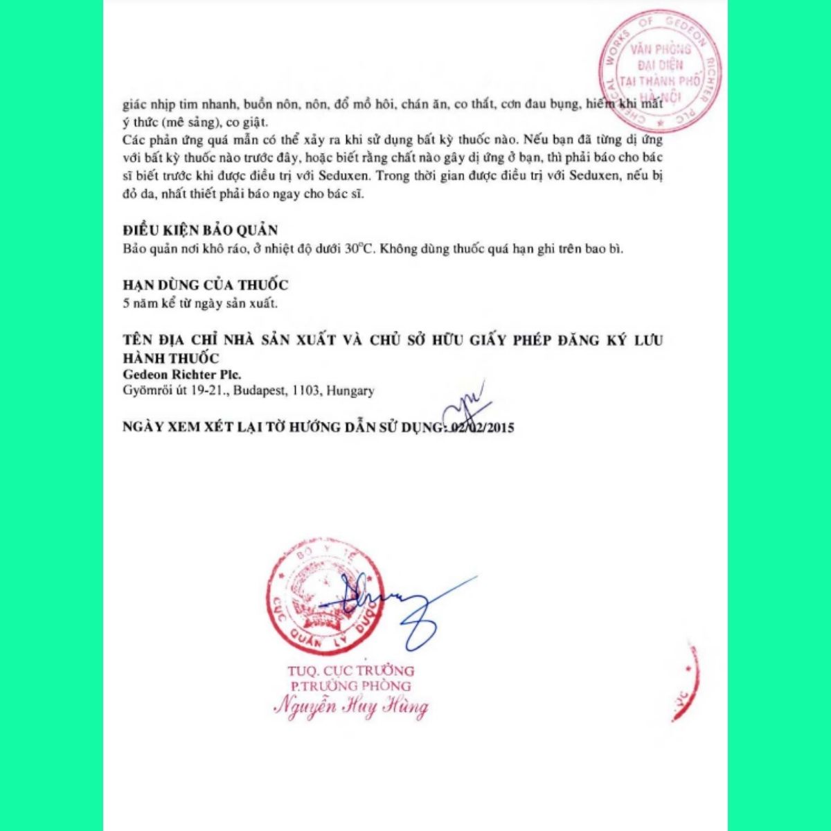 seduxen-5mg-13 Thuốc Seduxen 5mg