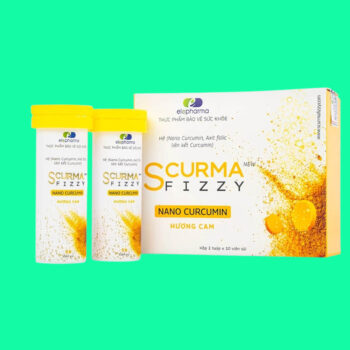 Viên sủi Scurma Fizzy Nano Curcumin