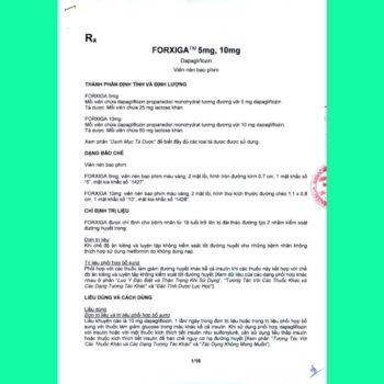 Forxiga 11 Thuốc Forxiga 10mg