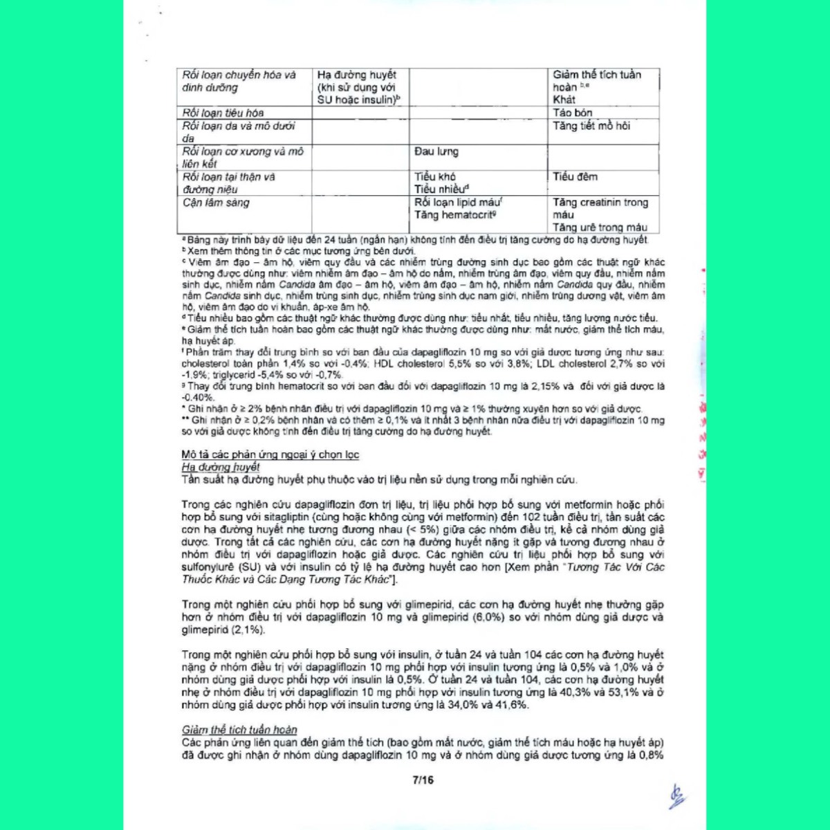 forgixa-10mg-hdsd-7 Thuốc Forxiga 10mg
