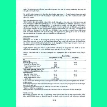 Forxiga 18 Thuốc Forxiga 10mg