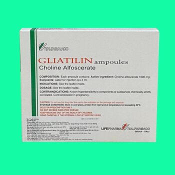 Thuốc Gliatilin 100mg/4ml