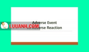 ADVERSE REACTION