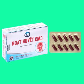 HOẠT HUYẾT CM3 tăng cường tuần hoàn máu