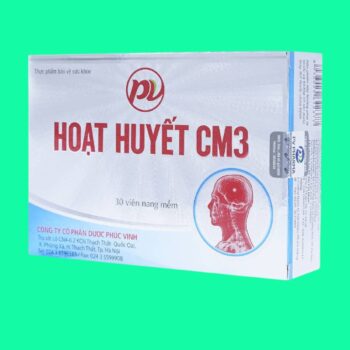 HOẠT HUYẾT CM3 tăng cường tuần hoàn máu