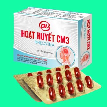 HOẠT HUYẾT CM3 tăng cường tuần hoàn máu
