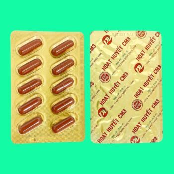 HOẠT HUYẾT CM3 tăng cường tuần hoàn máu
