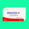 Mezapizin 10 4 Chính diện hộp thuốc Mezapizin 10mg