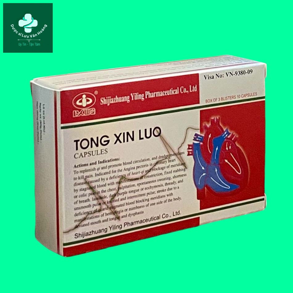 Thông Tâm Lạc 1 Hộp thuốc Thông Tâm Lạc
