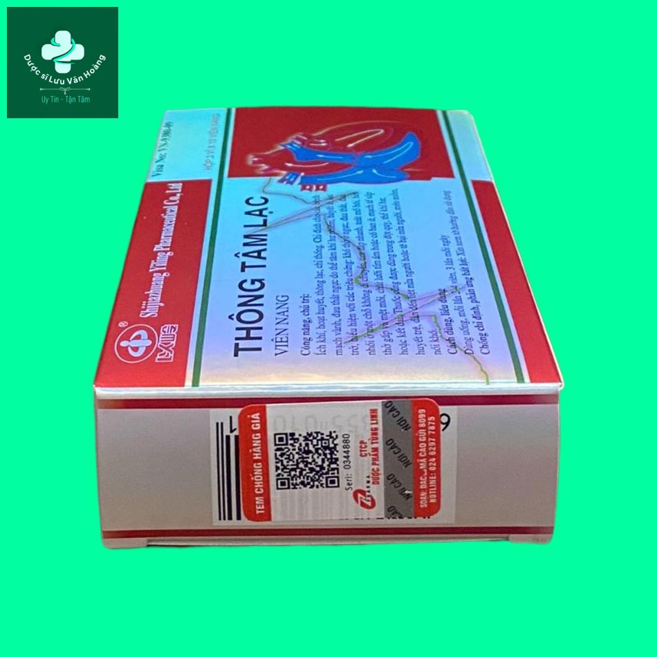 Thông Tâm Lạc 2 Hộp thuốc Thông Tâm Lạc