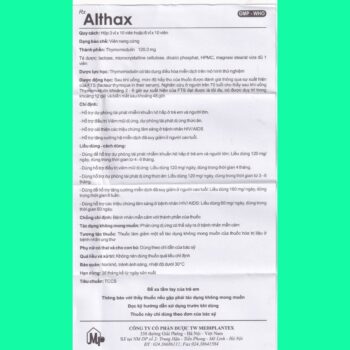 Thuốc Althax 120mg