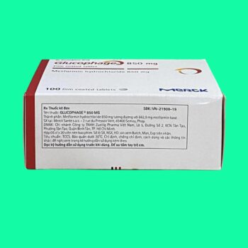 GLUCOPHAGE 850mg 2 GLUCOPHAGE 850mg