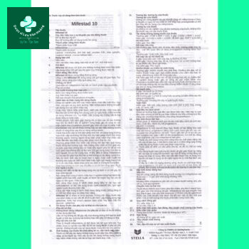 MIFESTAD 10 14 Thuốc Mifestad 10