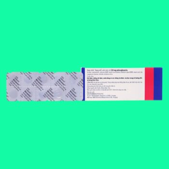 Thuốc Nitromint 2,6mg