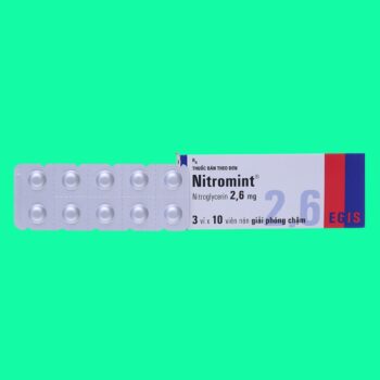 Thuốc Nitromint 2,6mg