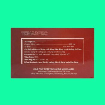 Tenaspec 6 Thuốc Tenaspec 800mg