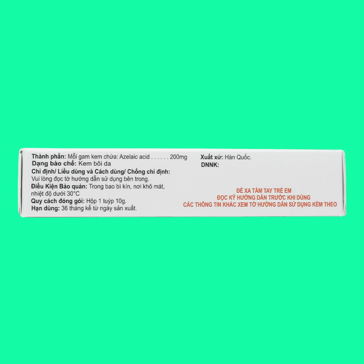 Anzela cream (1) Anzela cream trị mụn, giảm thâm