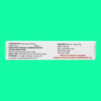 Anzela cream 4 Anzela cream trị mụn, giảm thâm