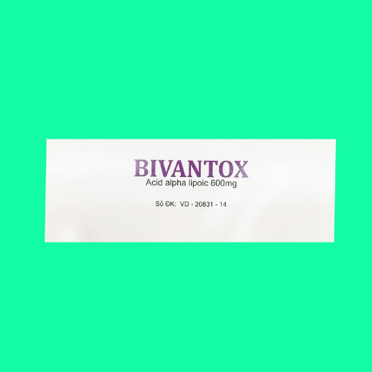 Bivantox 600mg Bivantox 600mg