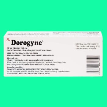 Dorogyne 3 Dorogyne điều trị nhiễm khuẩn