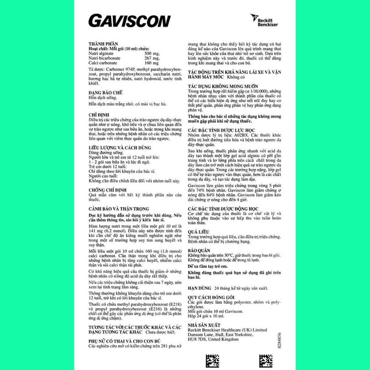 Gaviscon Gaviscon