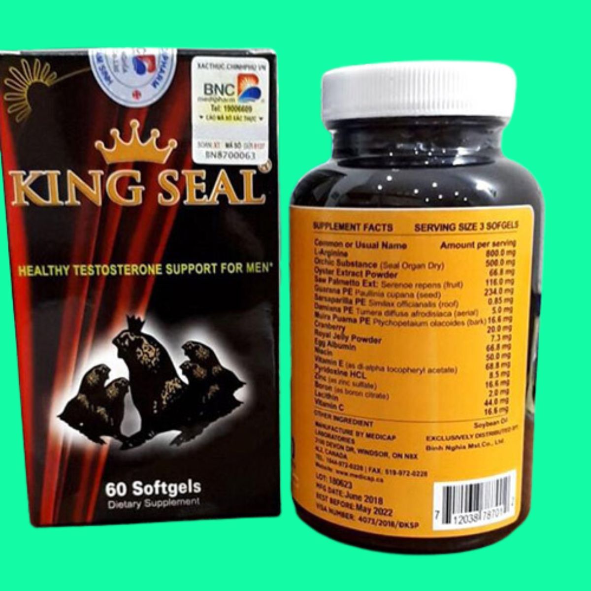 King Seal (5) King Seal tăng cường sinh lý nam