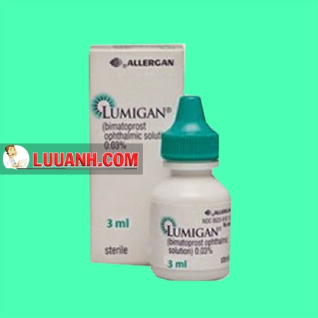 Lumigan® (Thuốc) và Latisse® (Mỹ phẩm)– Hiệu quả dài mi và một số điều cần lưu ý. 3 Lumigan