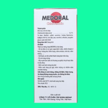 Medoral vệ sinh răng miệng