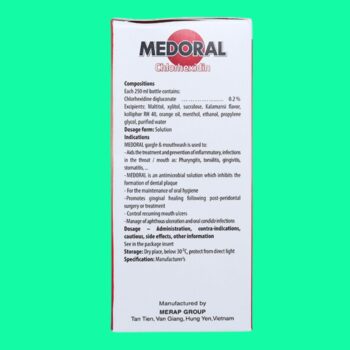 Medoral vệ sinh răng miệng