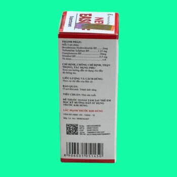 New eascof gảm ho, long đờm