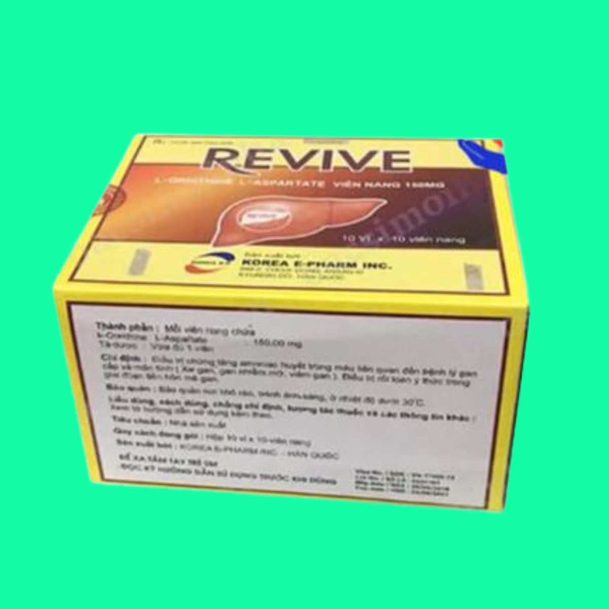 Revive (4) Revive tăng cường chức năng gan