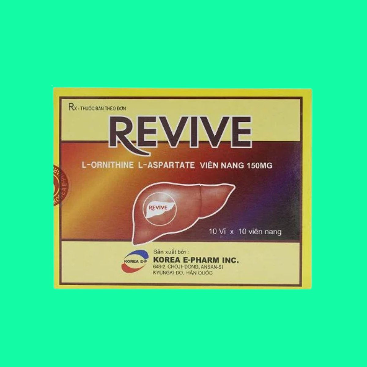 Revive Revive tăng cường chức năng gan