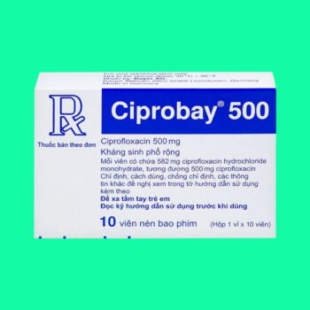 Ciprobay 2 Thuốc Ciprobay 500 mg