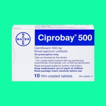 Ciprobay 3 Thuốc Ciprobay 500 mg