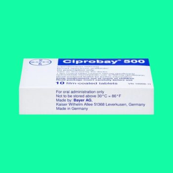 Ciprobay 5 Thuốc Ciprobay 500 mg