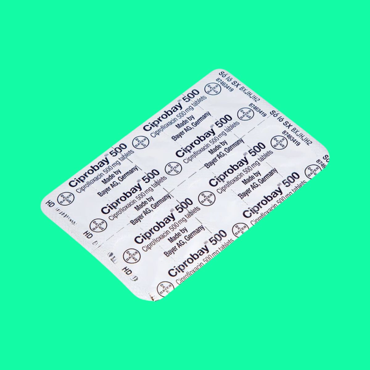 ciprobay-500-7 Thuốc Ciprobay 500 mg
