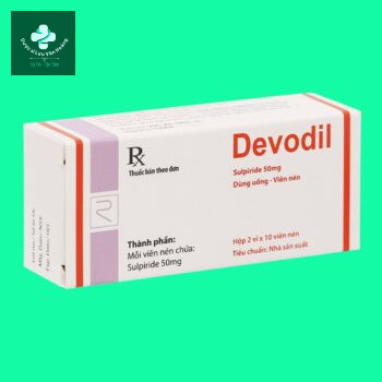 Devodil 3 Thuốc điều trị các bệnh lý tâm thần Devodil