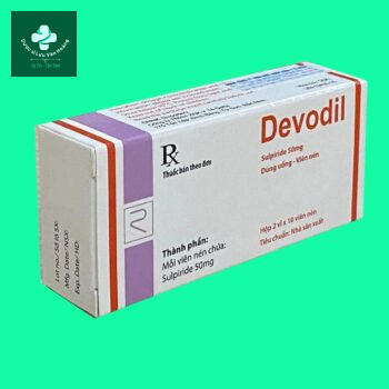 Devodil 14 Mặt bên hộp thuốc Devodil