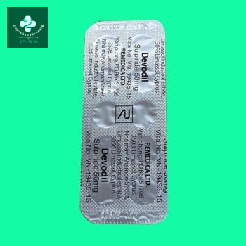 Devodil 17 Vỉ thuốc Devodil