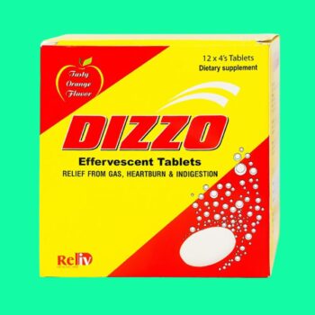 Dizzo - trợ tiêu hóa, giảm đầy hơi, ợ hơi, khó tiêu