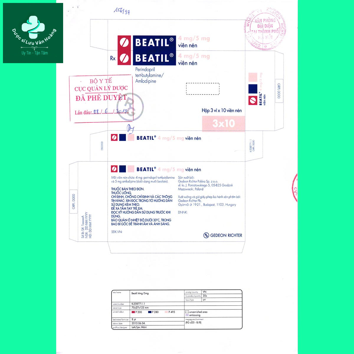 beatil-4 Thuốc Beatil