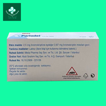 Parlodel 3 Parlodel 2,5mg