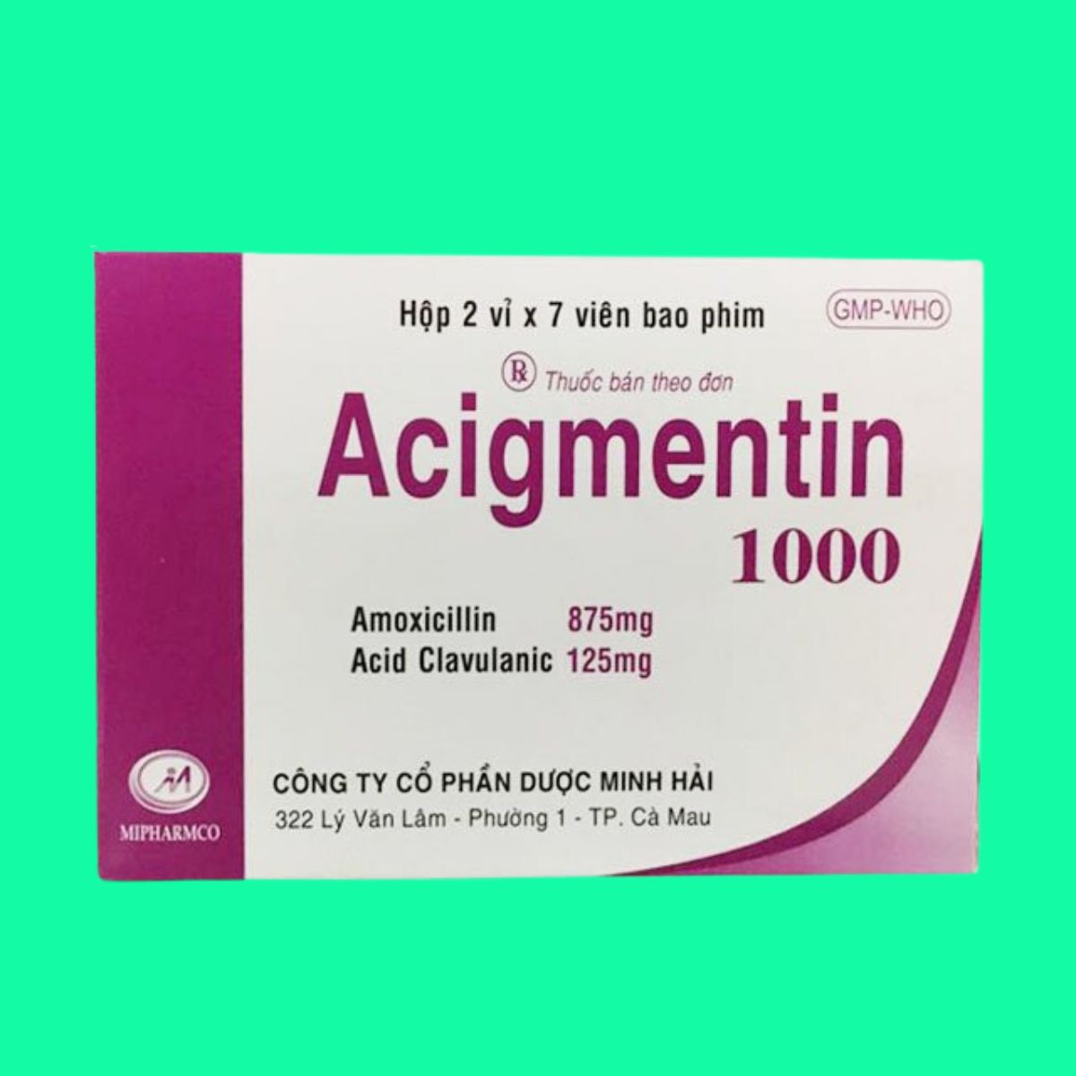 Acigmentin 1000 (7) Acigmentin 1000
