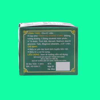 Crila 6 Crila trị phì đại tiền liệt tuyến