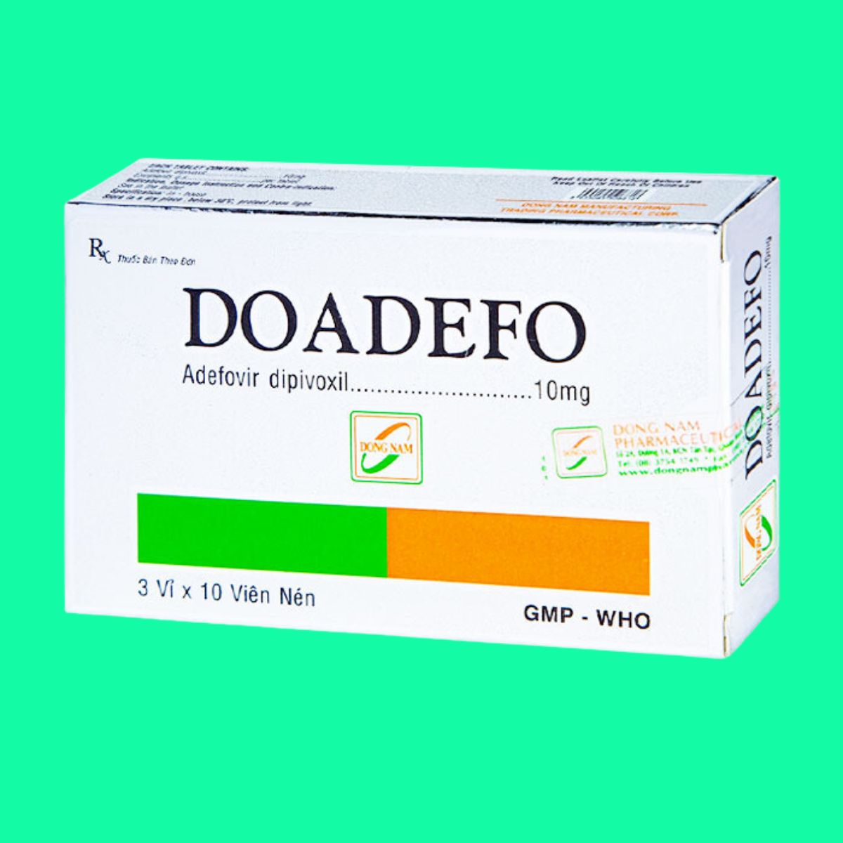 Doadefo (1) Thuốc Doadefo kháng virus HBV và HIV