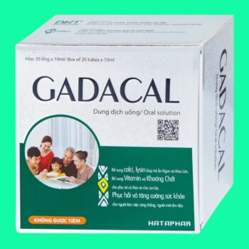 Gadacal tăng cường sức khỏe