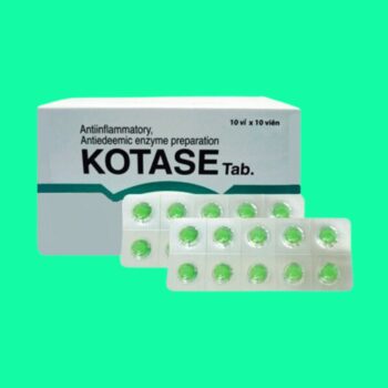 Kotase Tab. - Chống viêm, sưng tấy