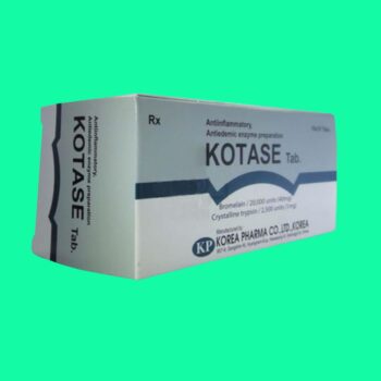 Kotase Tab. - Chống viêm, sưng tấy